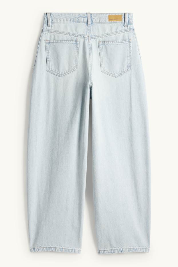 Children Girls - Balloon jeans - denim-light blue