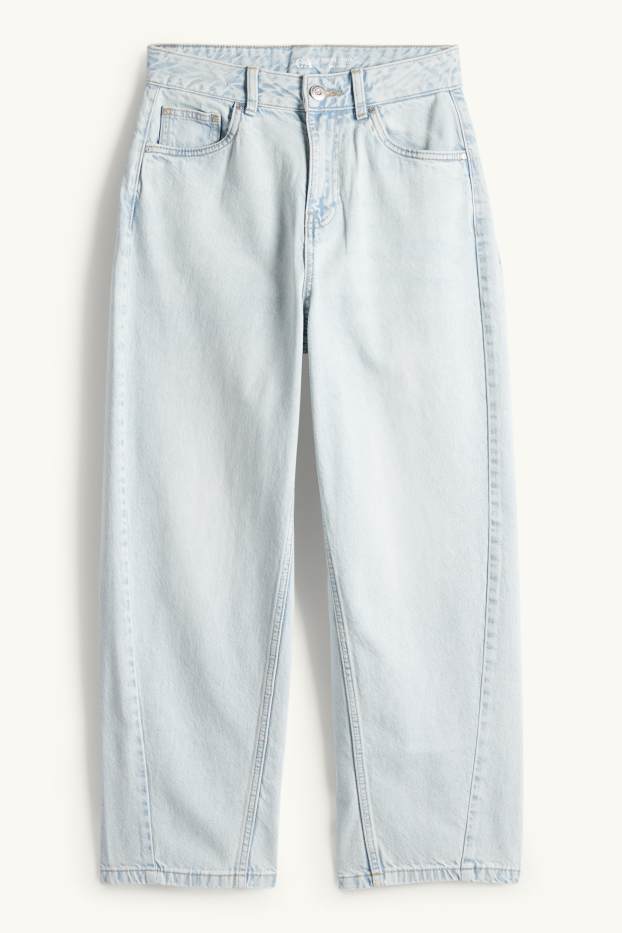 Children Girls - Balloon jeans - denim-light blue