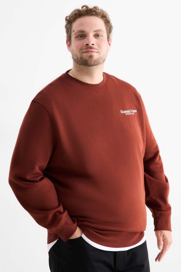 Men - Sweatshirt - rust