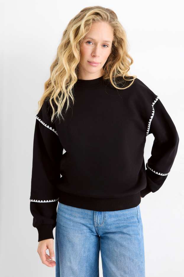 Women - Sweatshirt - black