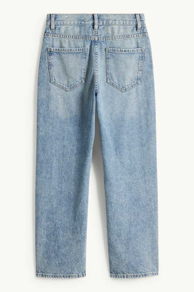 Kinder Buben - Relaxed Jeans - helljeansblau