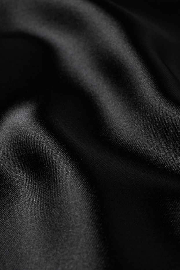 Donna - Gonna di raso - nero