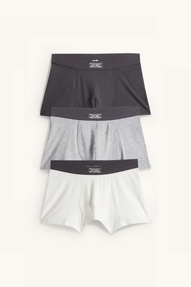 Nen - Paquet de 3 - bòxers - gris fosc