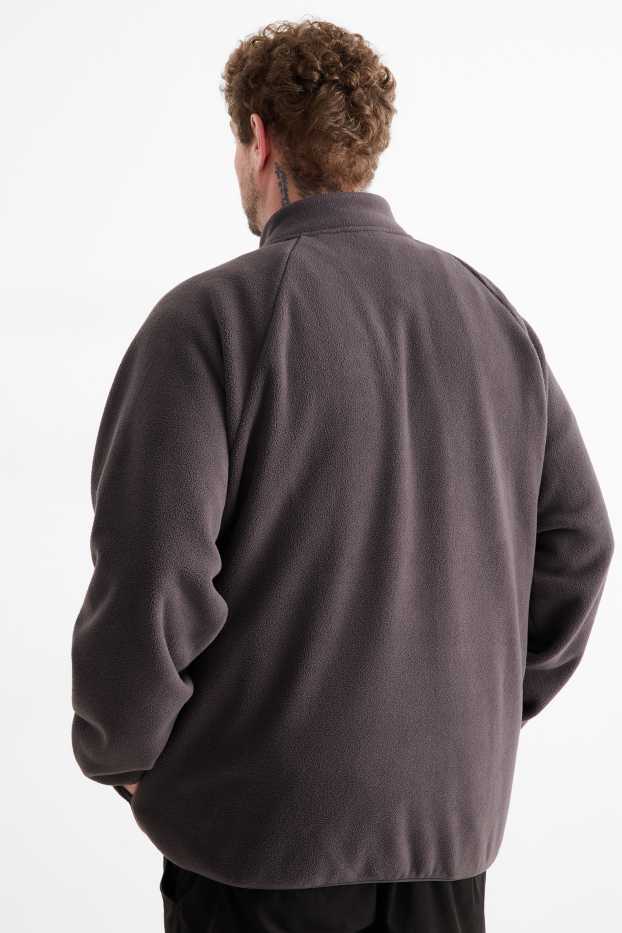 Herren - Fleecejacke - dunkelgrau