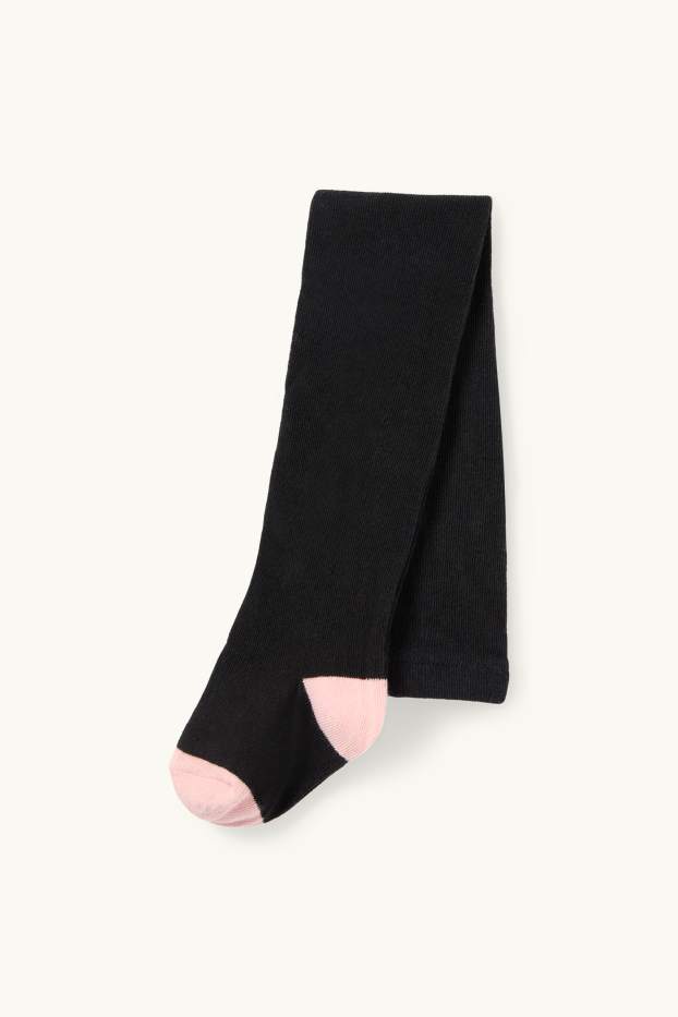 Kinder Mädchen - Herz - Set - Pullover, Rock und Strumpfhose - 3 teilig - rosa