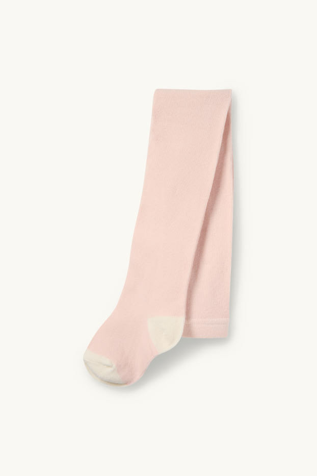 Nena - Llaç - conjunt - vestit de punt i lleotards - 2 peces - blanc trencat