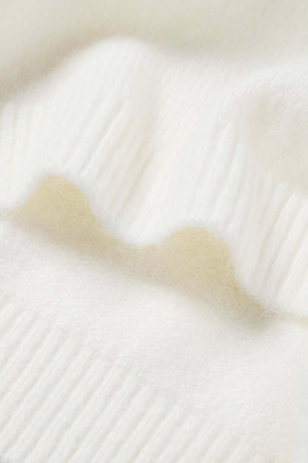 Nena - Llaç - conjunt - vestit de punt i lleotards - 2 peces - blanc trencat