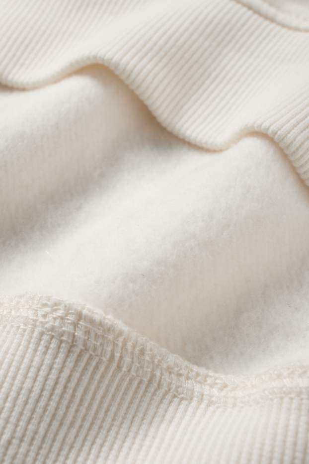 Bambine - California - felpa - bianco crema