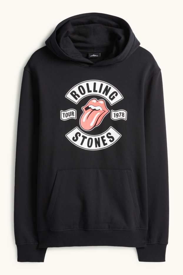 Herren - Hoodie - Rolling Stones - schwarz