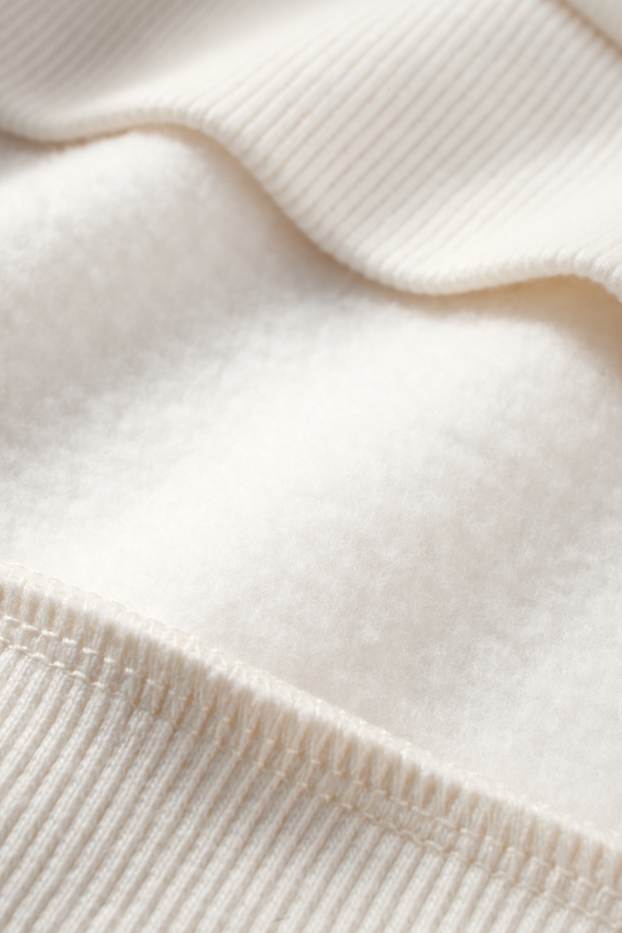 Enfants filles - Stranger Things - sweat à capuche - blanc crème