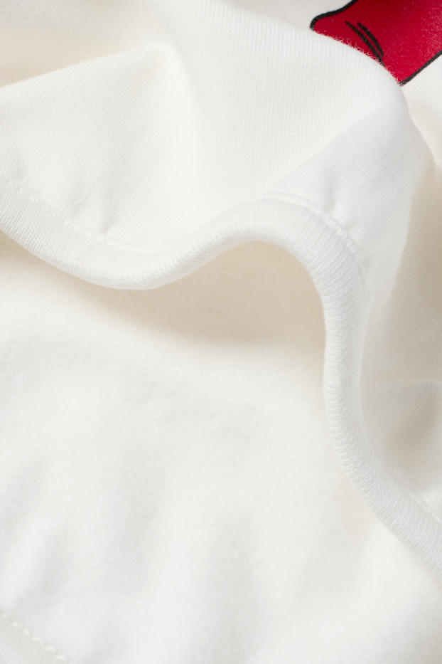 Bébés filles - Minnie Mouse - tenue de Noël pour bébé - 3 pièces - blanc / rouge