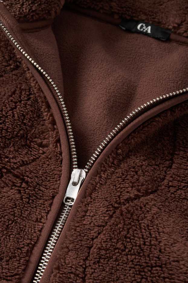 Mujer - Forro polar - marrón oscuro