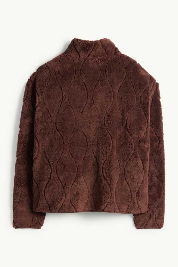 Mujer - Forro polar - marrón oscuro