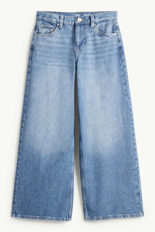 Kinderen: meisjes - Baggy jeans - jeanslichtblauw