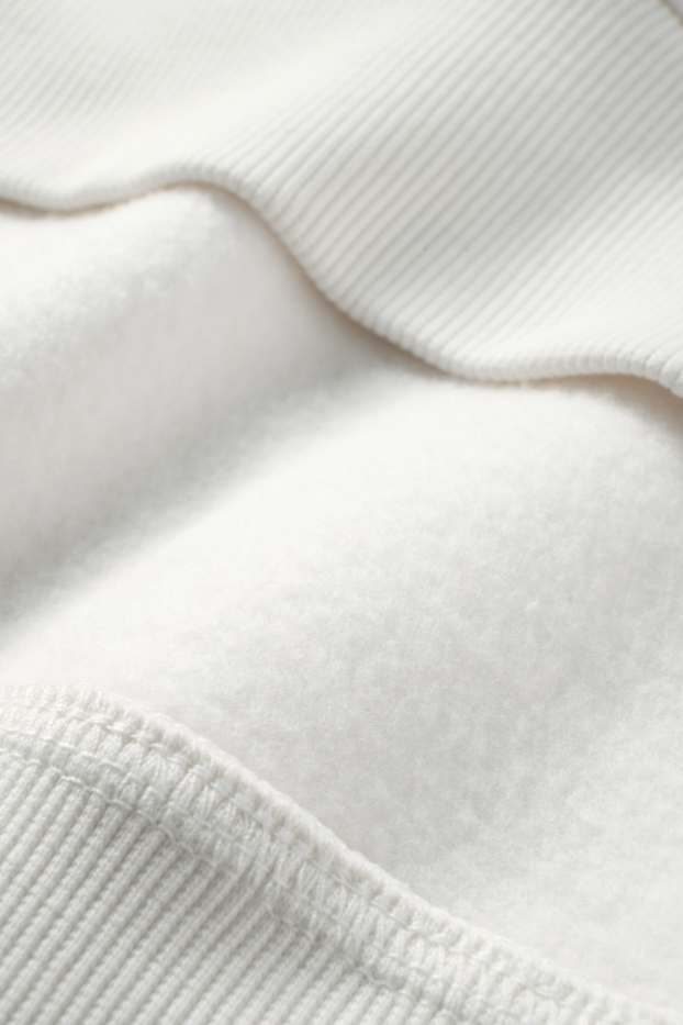 Herren - Oversized-Hoodie - weiß