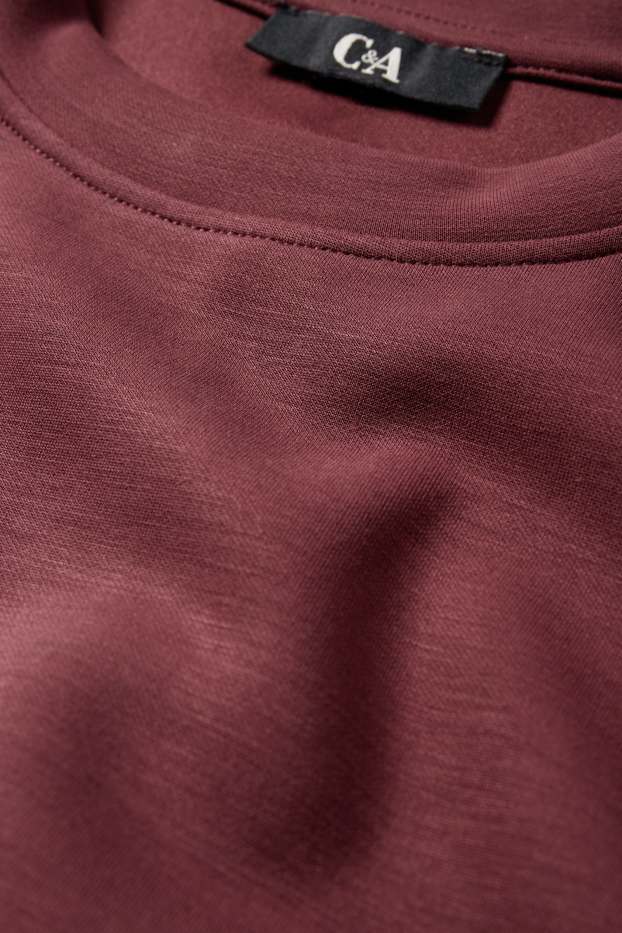 Damen - Sweatshirt - bordeaux