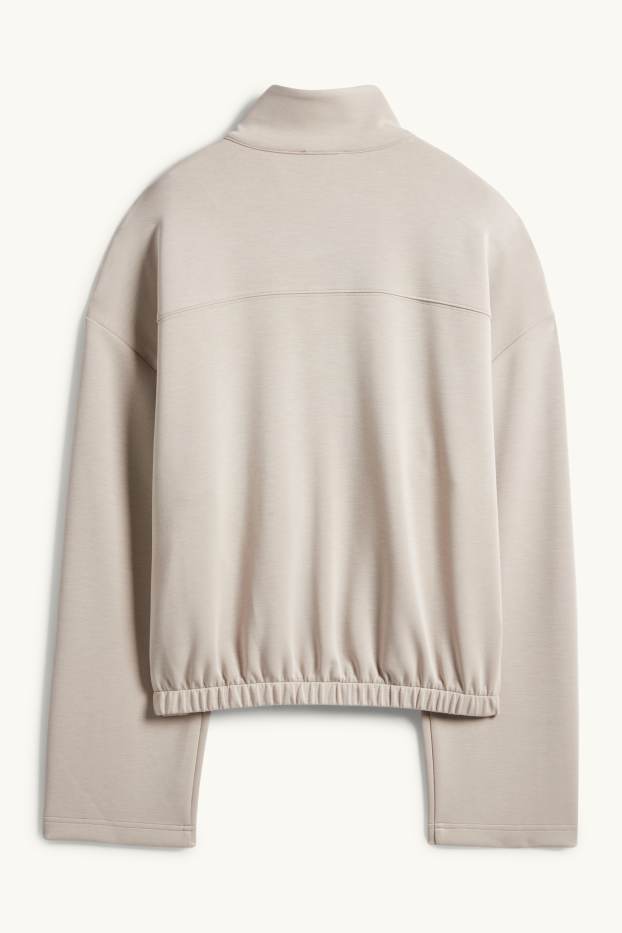 Femmes - Sweat à capuche - gris clair