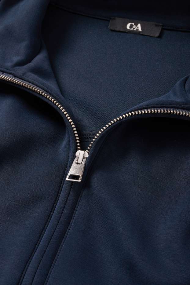 Femmes - Sweat à capuche - bleu foncé