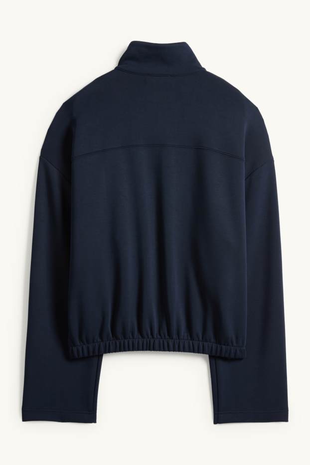 Femmes - Sweat à capuche - bleu foncé