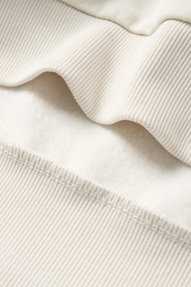 Damen - Sweatshirt - hellbeige