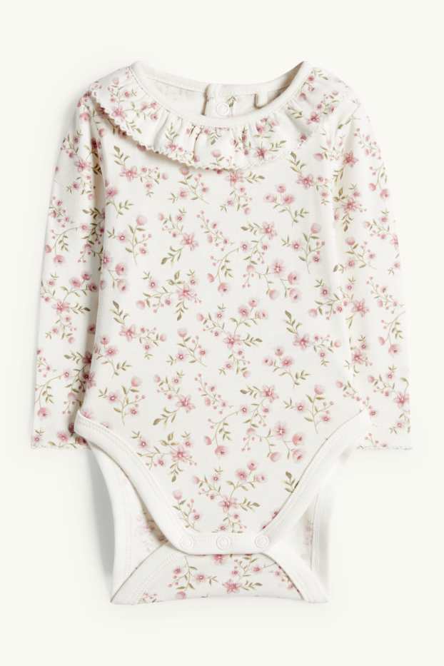 Baby Girls - Floral - baby outfit - 2 piece - rose