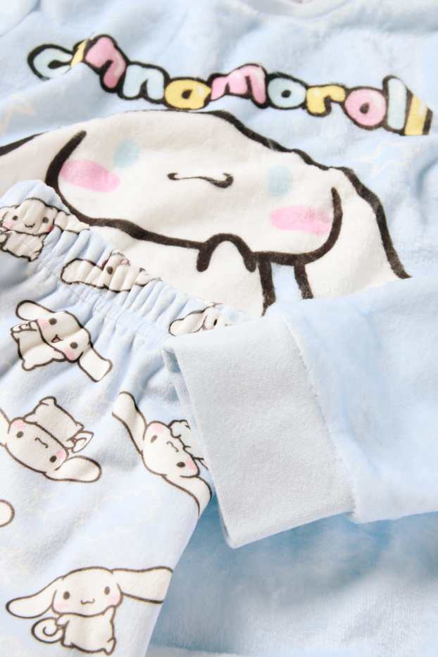 Kinder Mädchen - Cinnamoroll - Winterpyjama - 2 teilig - hellblau