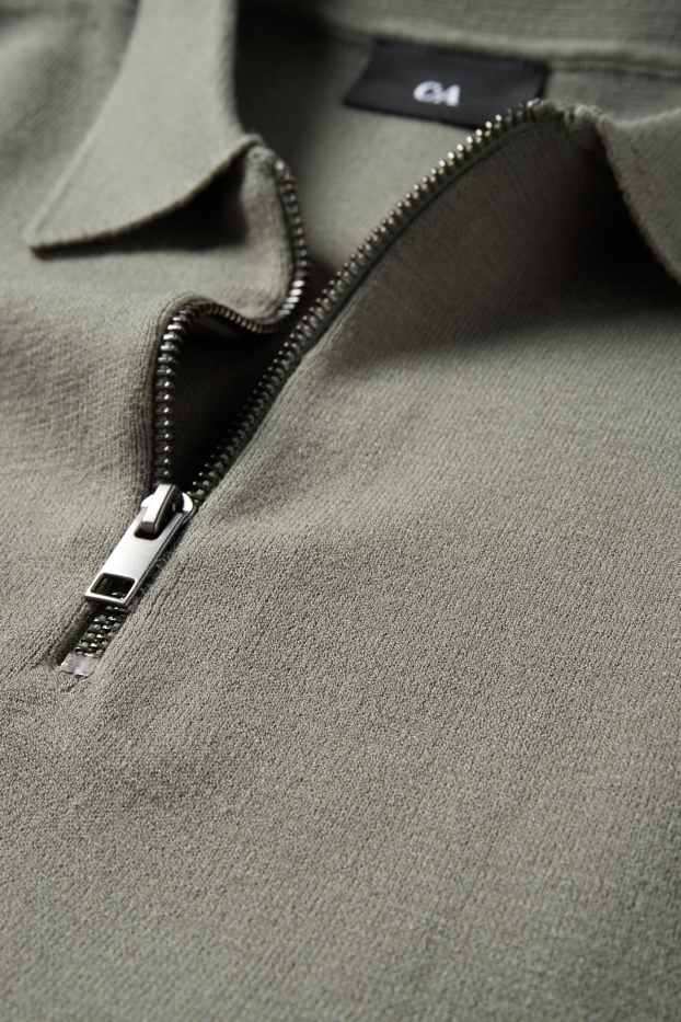 Herren - Pullover - grün