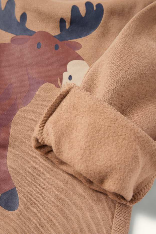 Nen - Os rentador, ant i guineu - conjunt - dessuadora i pantalons de xandall - marró