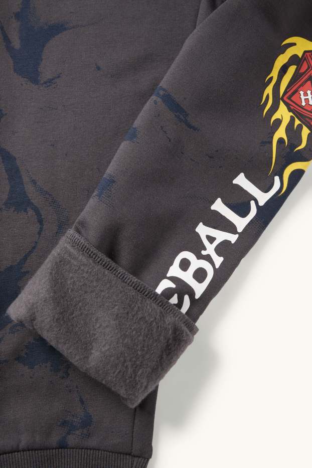 Bambini - Stranger Things - pigiama - 2 pezzi - fantasia - grigio scuro