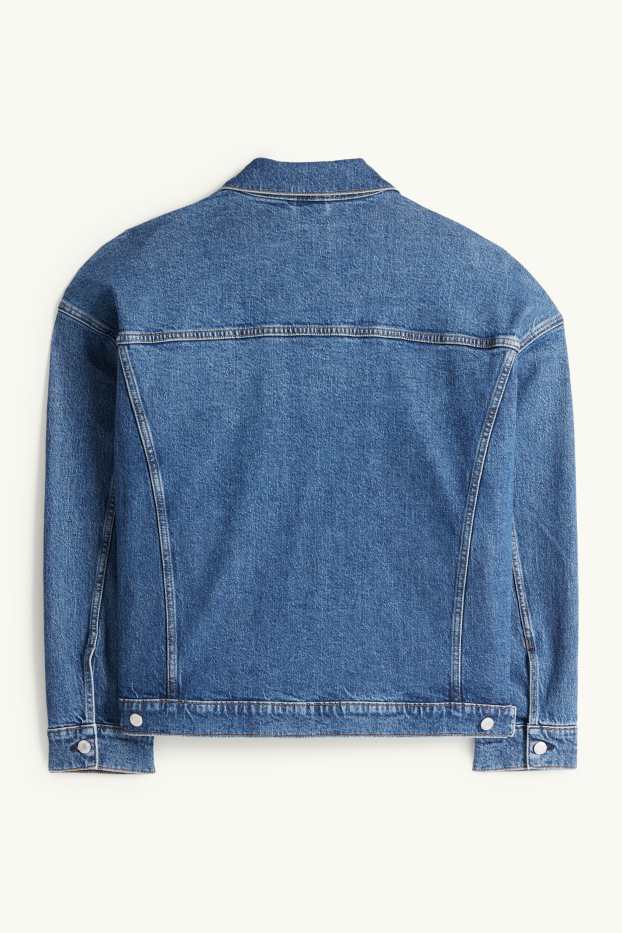 Women - Denim jacket - blue denim
