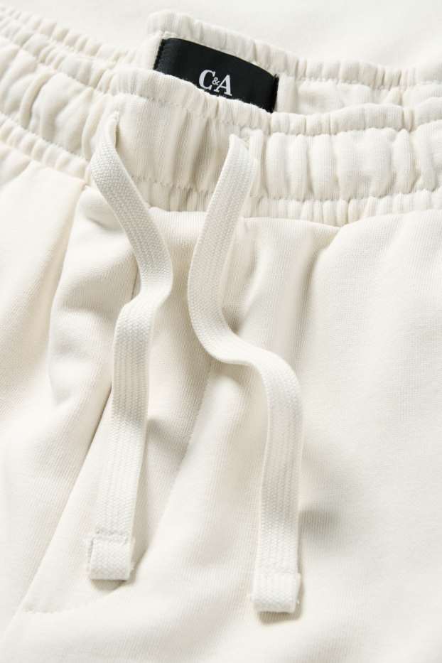 Hommes - Bas de jogging - blanc crème