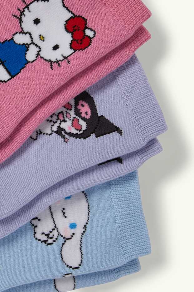 Nena - Paquet 3er - Hello Kitty i amics - mitjons càlids - violeta clar