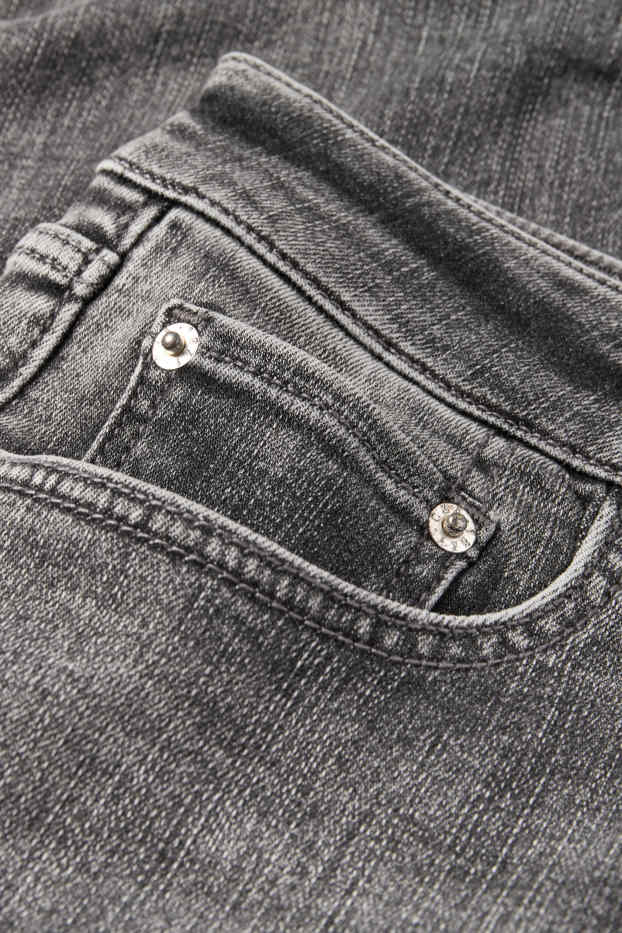 Femei - Skinny jeans - talie înaltă - fibră LYCRA® ADAPTIV - denim-gri