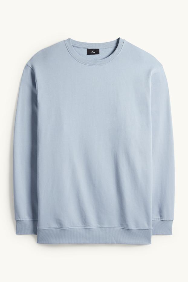 Hommes - Sweat - bleu clair