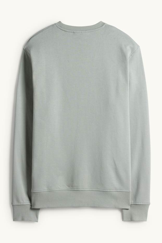 Herren - Sweatshirt - türkis