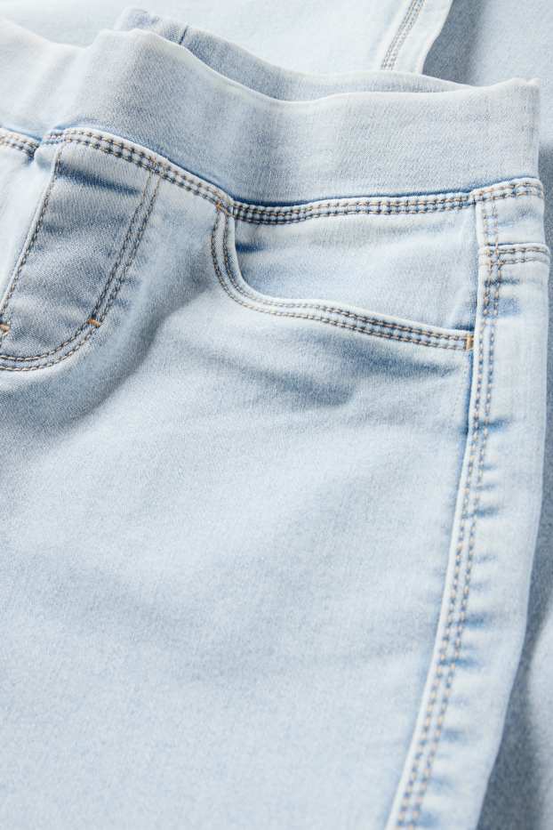 Enfants filles - Flared legging - jean bleu clair