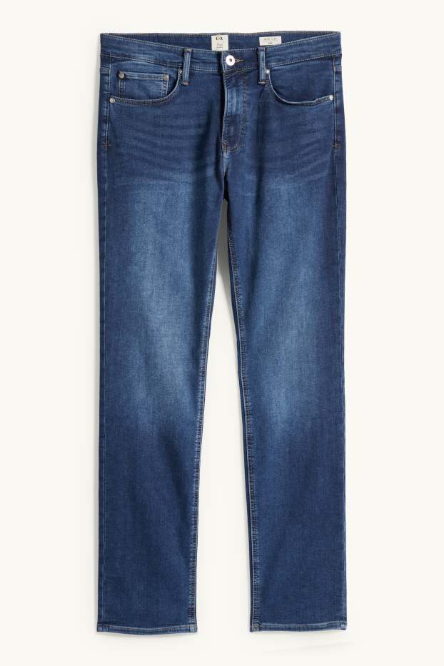 Pánské - Slim jeans - jog denim - LYCRA® - džíny - modré