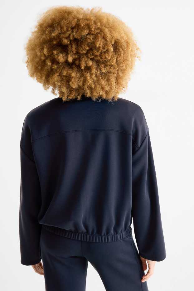 Femmes - Sweat à capuche - bleu foncé