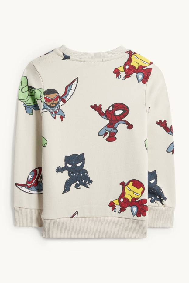 Kinderen: jongens - Marvel - sweatshirt - licht beige