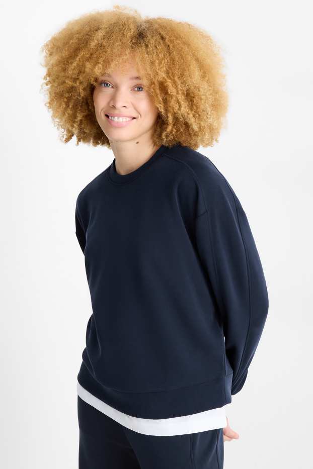 Femmes - Sweat - bleu foncé