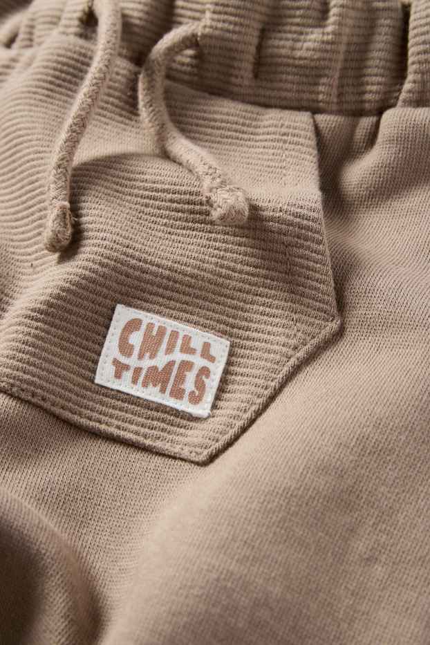 Baby Jungen - Baby-Jogginghose - hellbraun