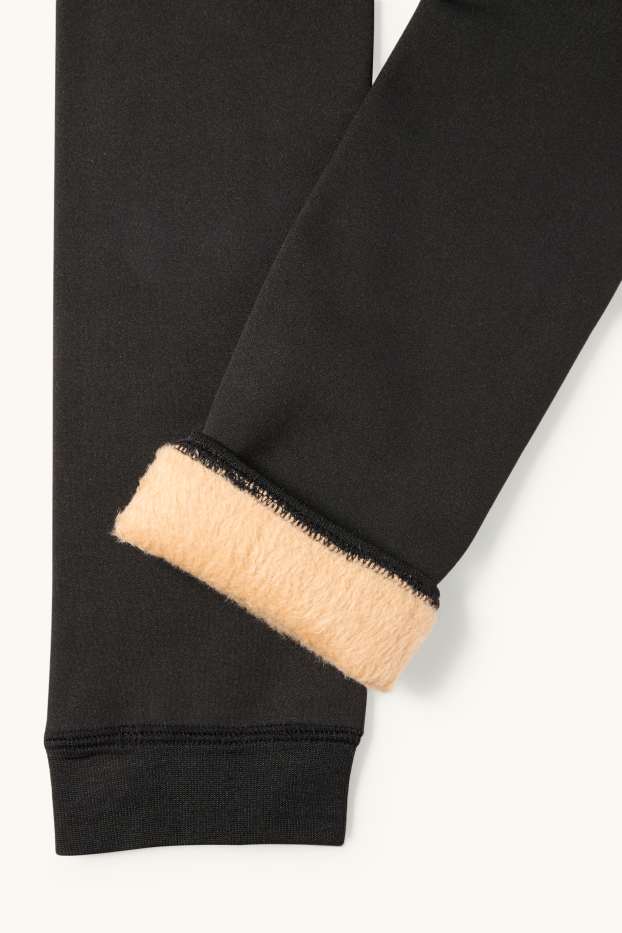 Donna - Leggings termici - 200 DEN - nero