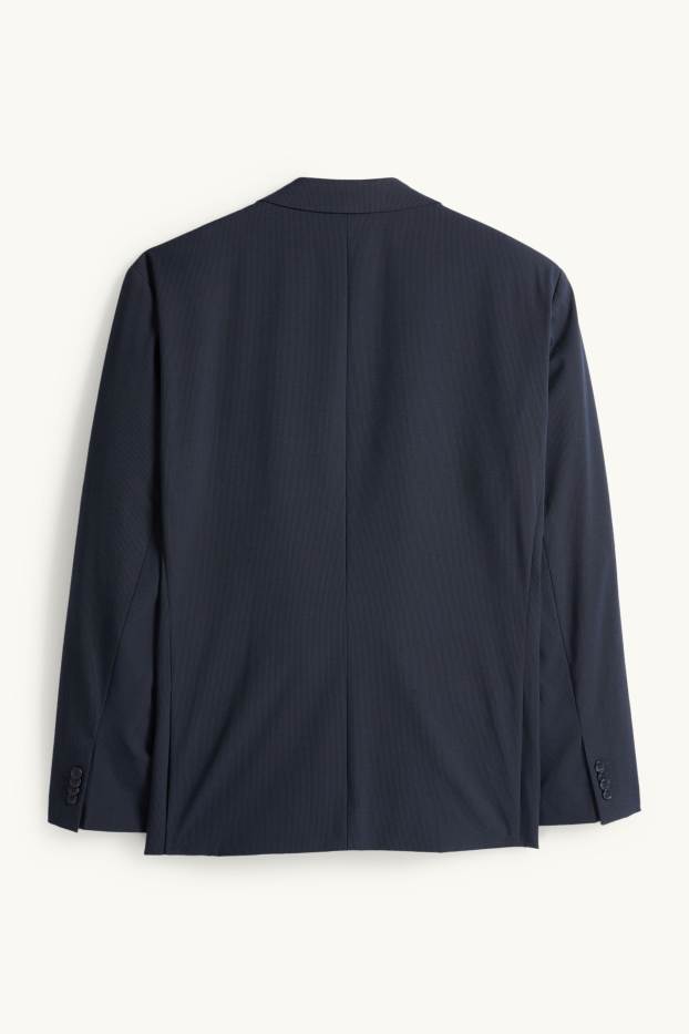 Bărbați - Sacou modular - regular fit - Flex - LYCRA® - albastru închis