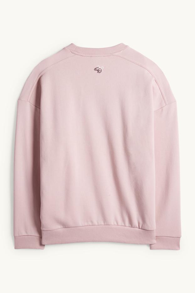 Damen - Sweatshirt - rosa