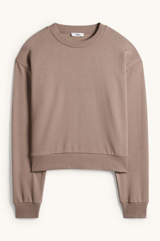 Damen - Sweatshirt - taupe