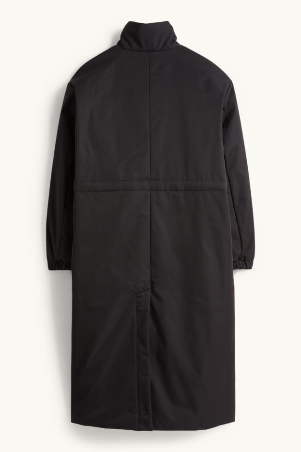 Femmes - Manteau - rembourré - déperlant - noir