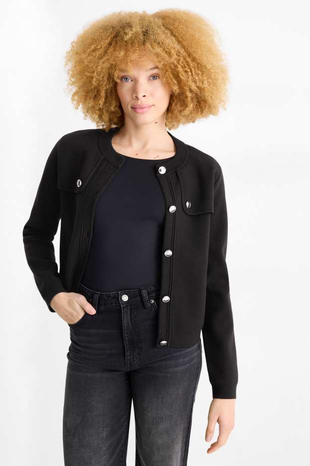 Dames - Vest - zwart