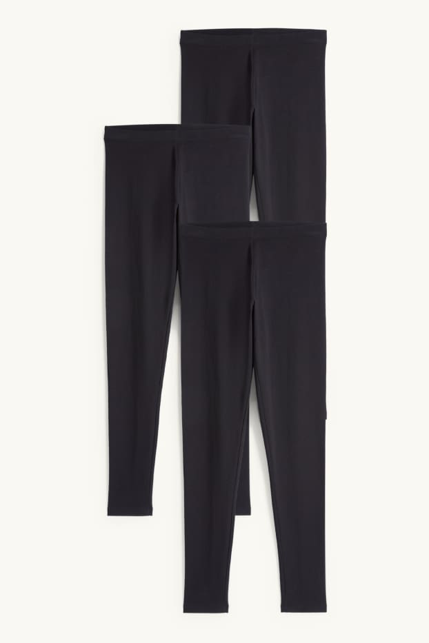 Nena - Paquet de 3 - leggings - negre