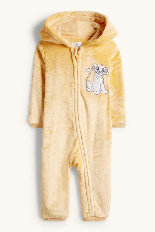 Baby Jungen - Der König der Löwen - Baby-Overall - orange-melange