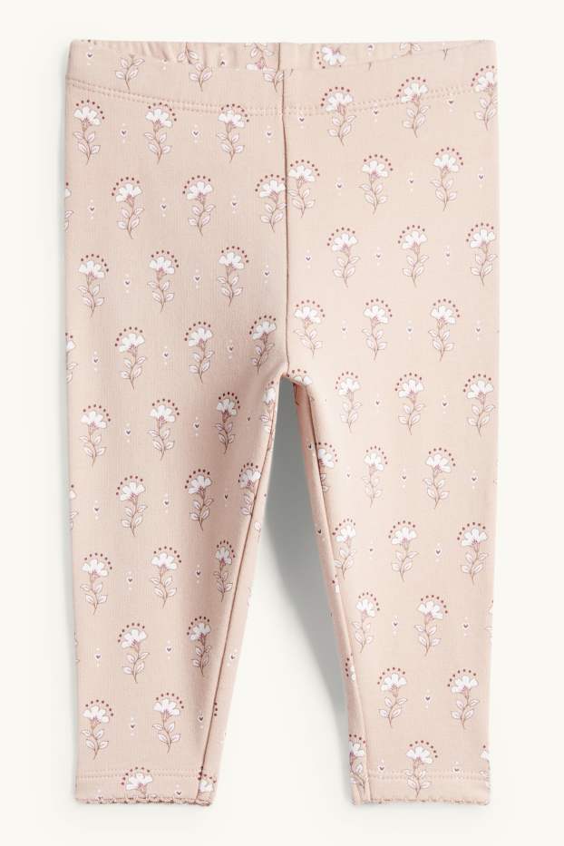 Nadó nena - Floretes - conjunt per a nadó - 3 peces - blanc trencat